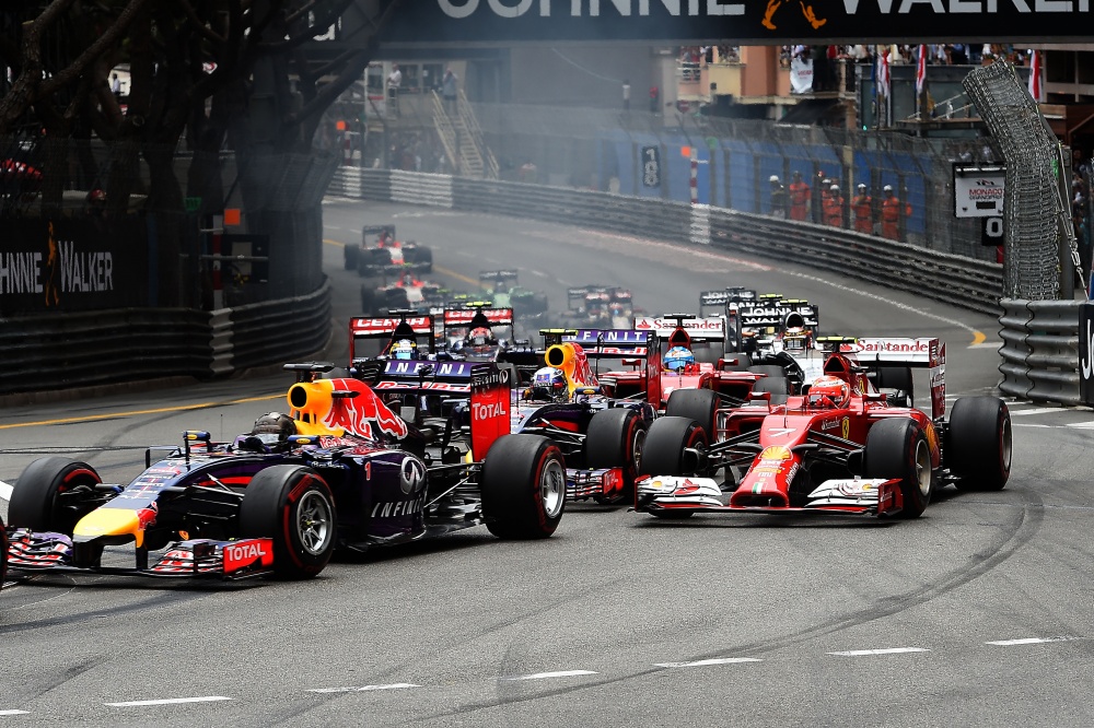 Photo: Formel 1, 2014, Monaco, Start