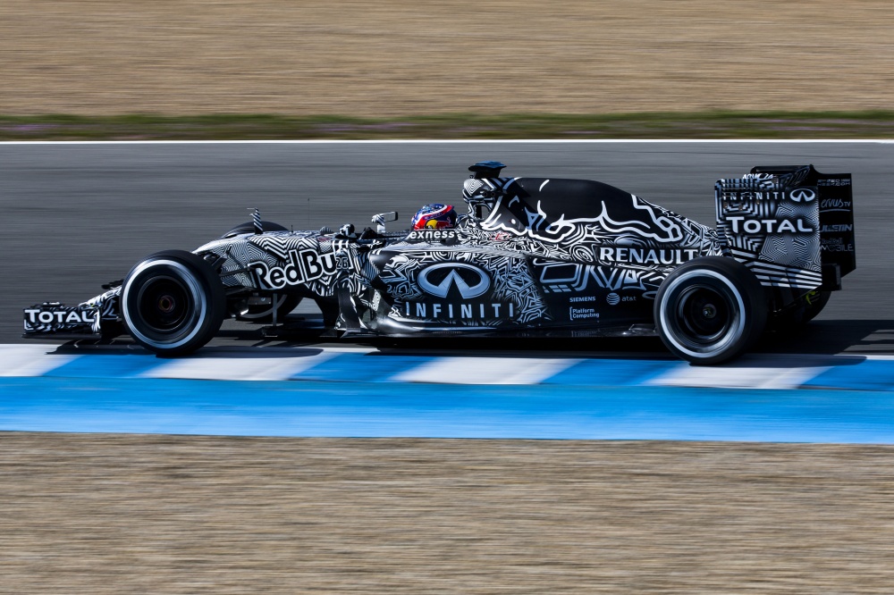 Photo: Formel 1, 2015, Test, Jerez, RedBull