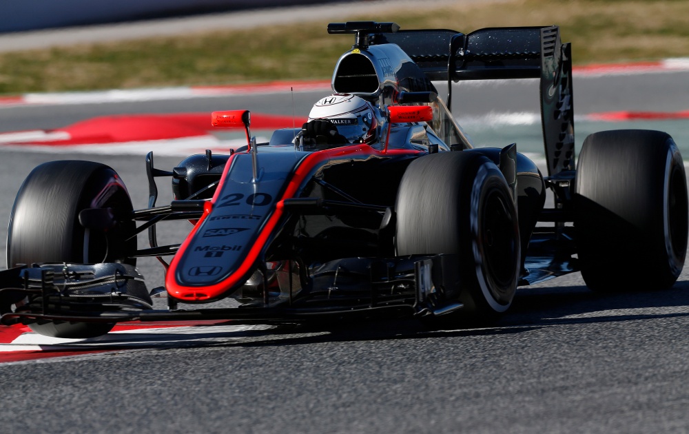 Photo: Formel 1, 2015, Test, Barcelona, Magnussen