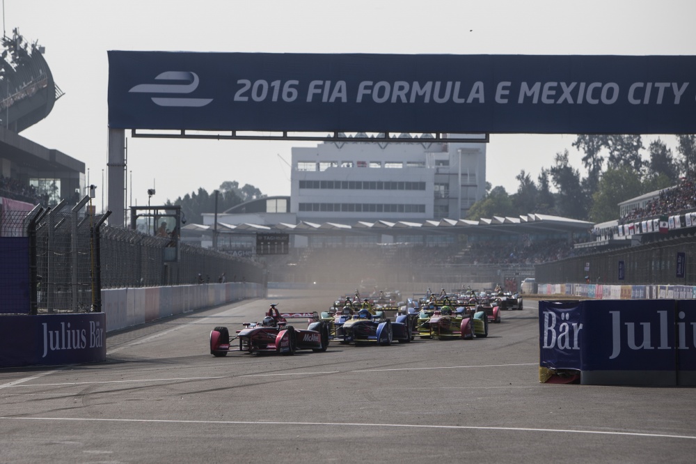 Photo: Formel E, 2016, Mexico, Start
