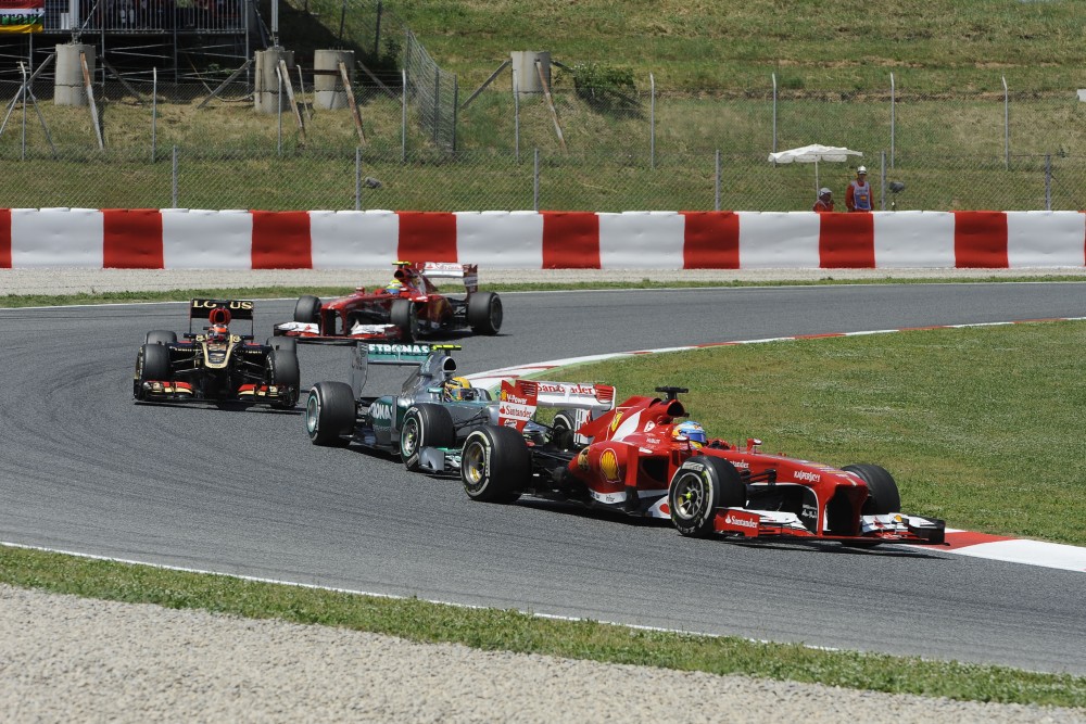 Photo: Formel 1, 2013, Barcelona, Alonso
