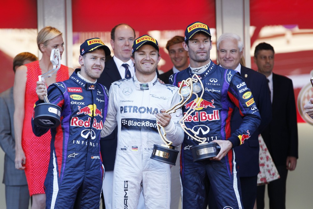 Photo: Formel 1, 2013, Monaco, Podium