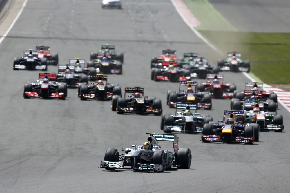 Photo: Formel 1, 2013, Silverstone, Start