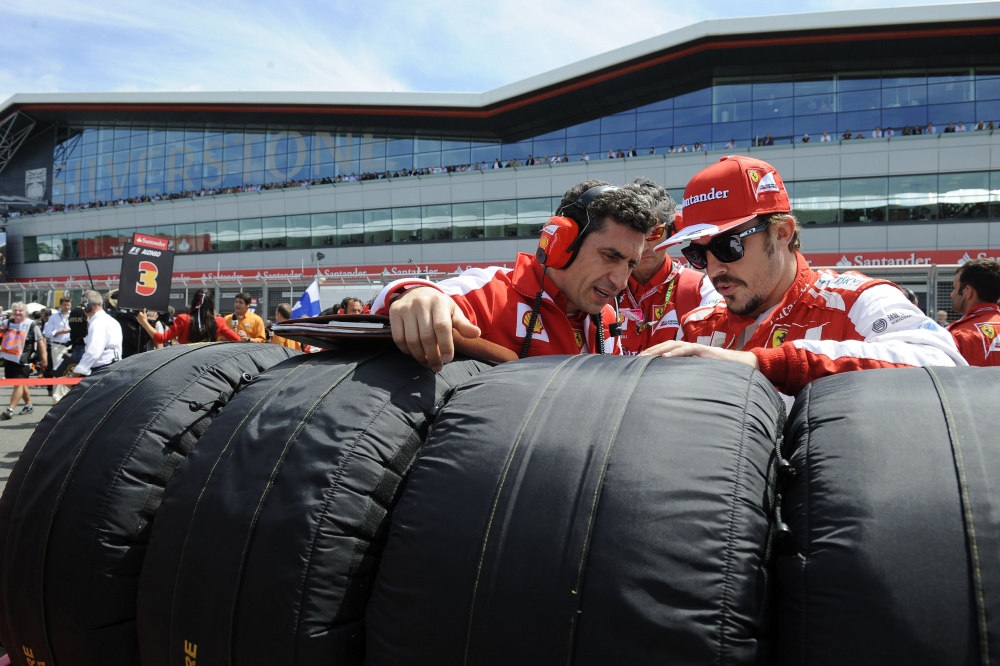Photo: Formel 1, 2013, Silverstone, Tyres