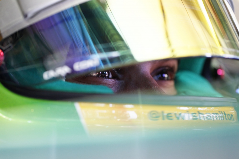 Photo: Formel 1, 2013, Ungarn, Pole, Hamilton