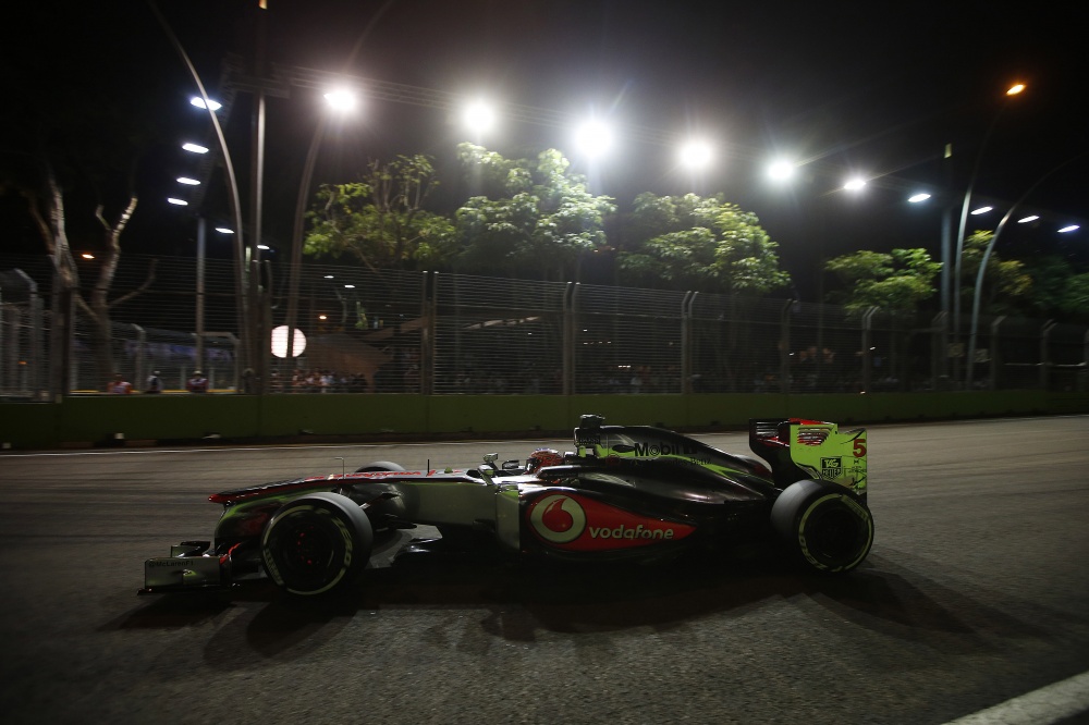 Photo: Formel 1, 2013, Singapur, McLaren