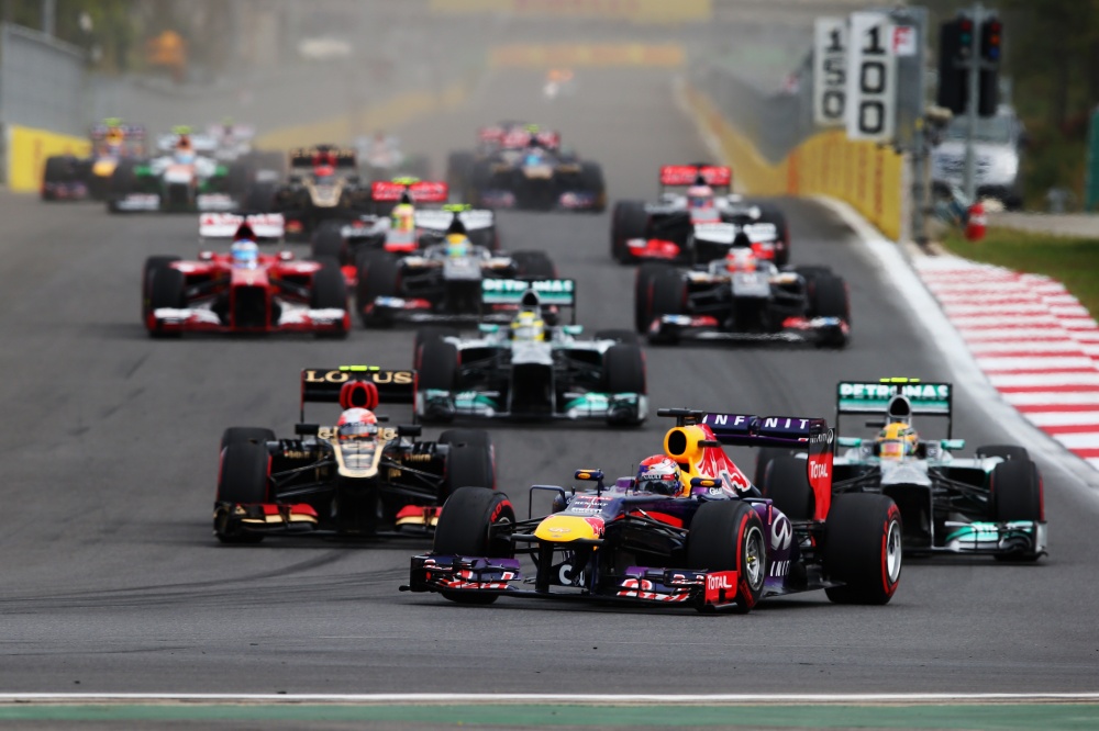 Photo: Formel 1, 2013, Korea, Start