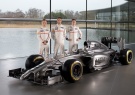 Photo: Formel 1, 2014, McLaren, Button, Magnussen, Vandoorne