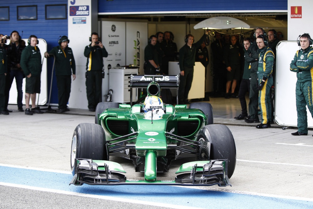 Photo: Formel 1, 2014, Caterham, Ericsson