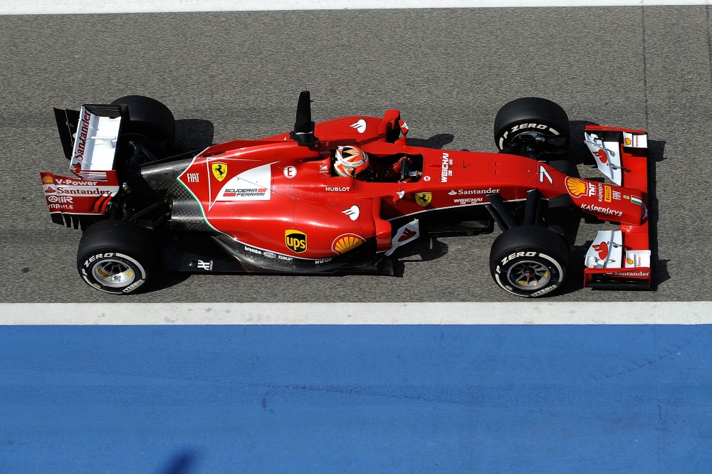 Photo: Formel 1, 2014, Test, Bahrain, Ferrari