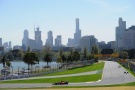 Photo: Formel 1, 2014, Test, Melbourne, Skyline