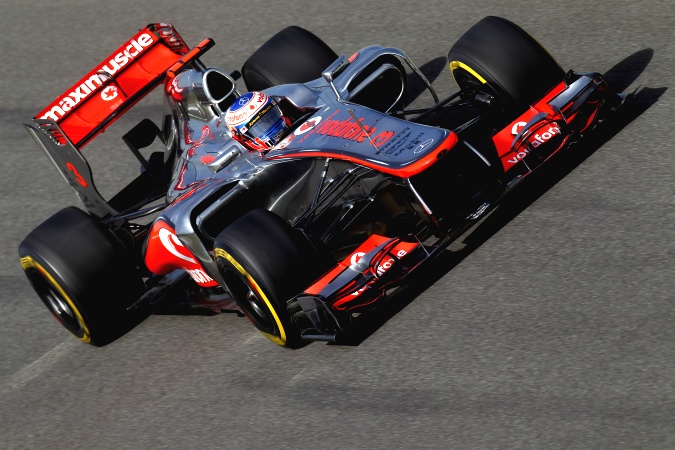Photo: Jenson Button - McLaren - McLaren MP4-27 - Mercedes
