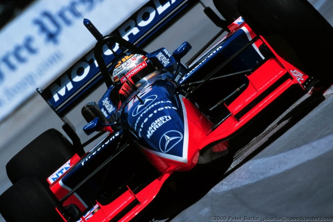 Photo: Mark Blundell - PacWest Racing - Reynard 2Ki - Mercedes