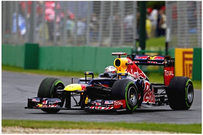 Photo: Sebastian Vettel - Red Bull Racing - Red Bull RB8 - Renault