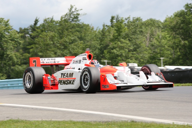 Photo: Helio Castroneves - Team Penske - Dallara IR-05 - Honda