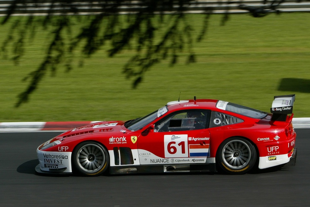 Thomas BiagiDanny SullivanJohn Bosch - Barron Connor Racing - Ferrari 575-GTC Maranello
