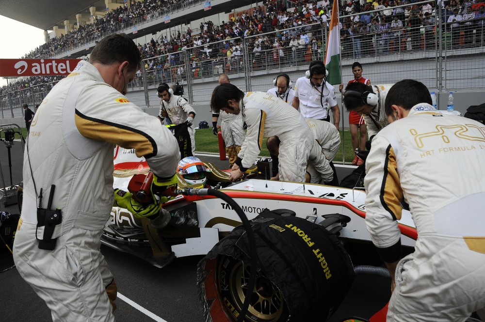 Photo: Narain Karthikeyan India HRT 2012