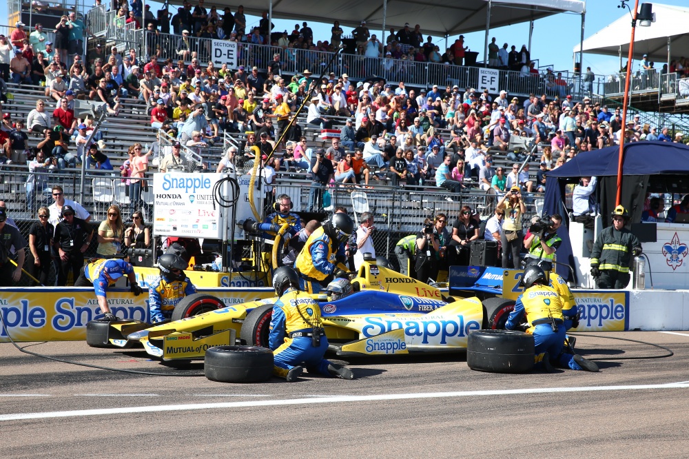 Photo: IndyCar, 2014, Petersburg, Andretti