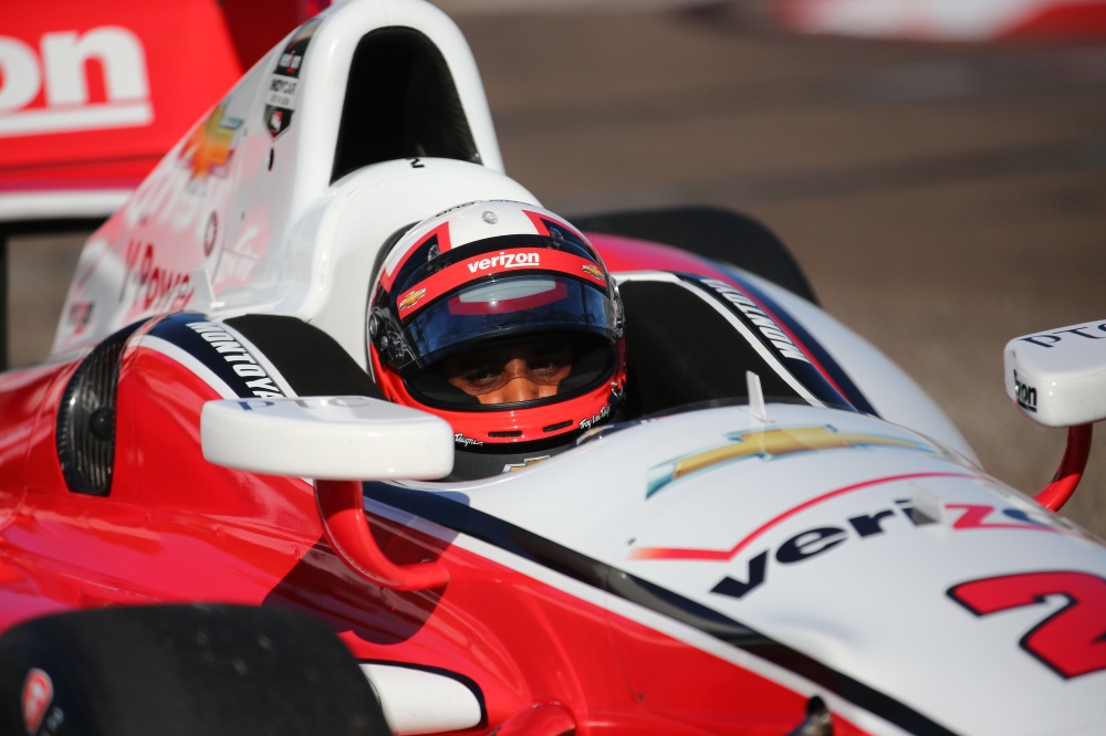 Photo: IndyCar, 2014, Petersburg, Montoya