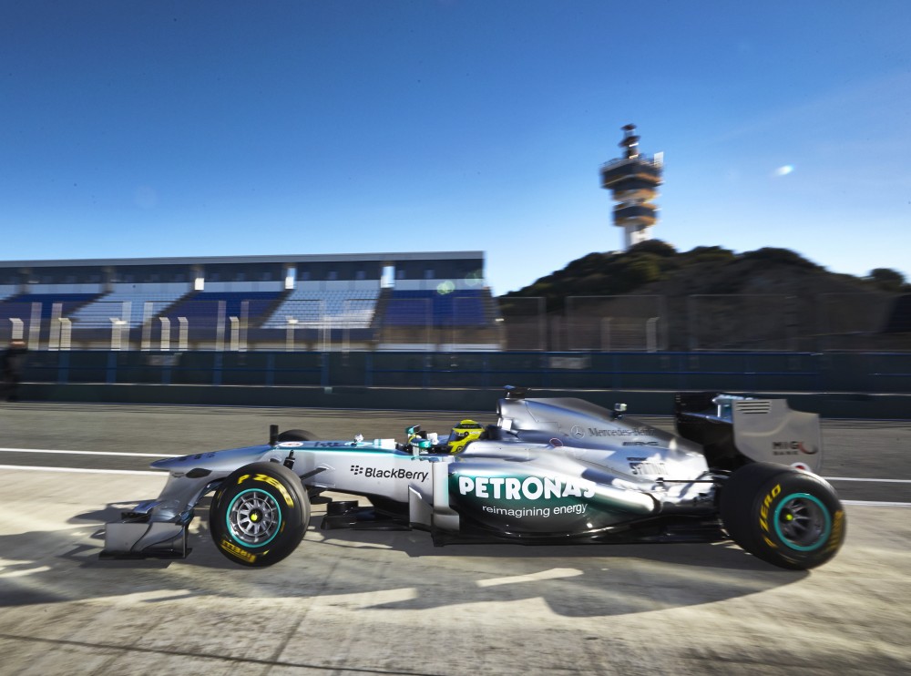 Photo: Mercedes, Formel 1, W04, 2013
