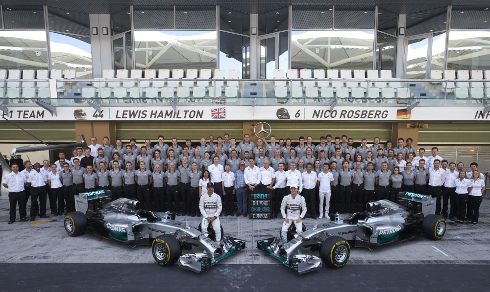 Photo: Formel 1, 2014, AbuDhabi, Mercedes GP