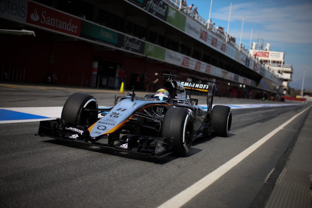 Photo: Formel 1, 2015, Test, Barcelona, Force India