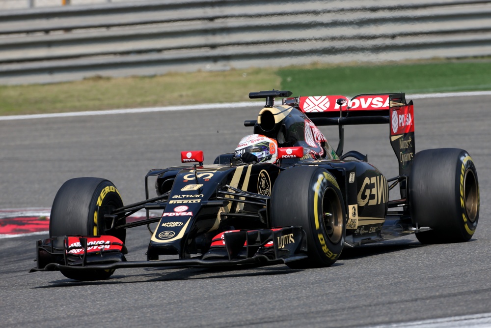 Photo: Formel 1, 2015, China, Grosjean