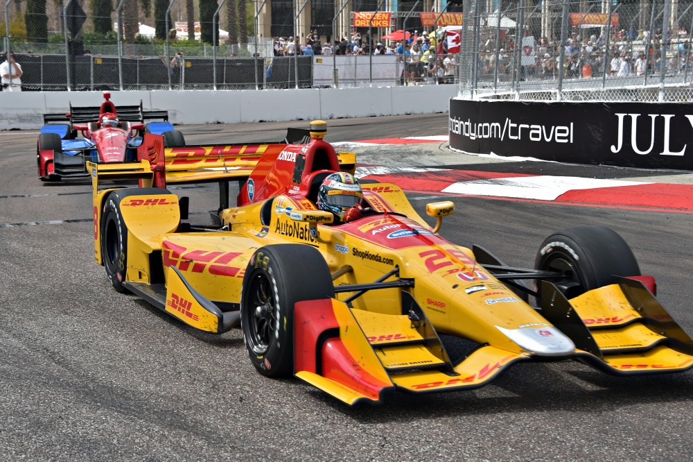 Photo: IndyCar, 2016, St.Pete, Dixon, Hunter-Reay