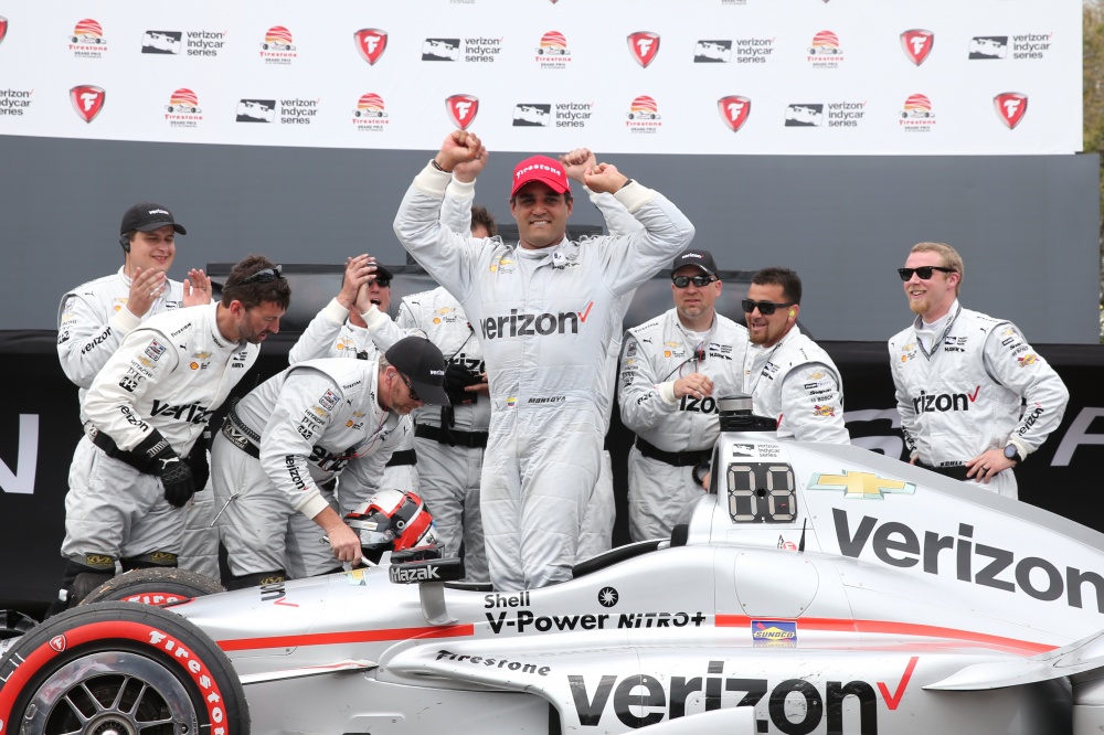 Photo: IndyCar, 2016, St.Pete, Montoya, Win