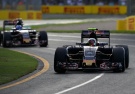 Photo: Formel 1, 2016, Melbourne, Sainz, Verstappen