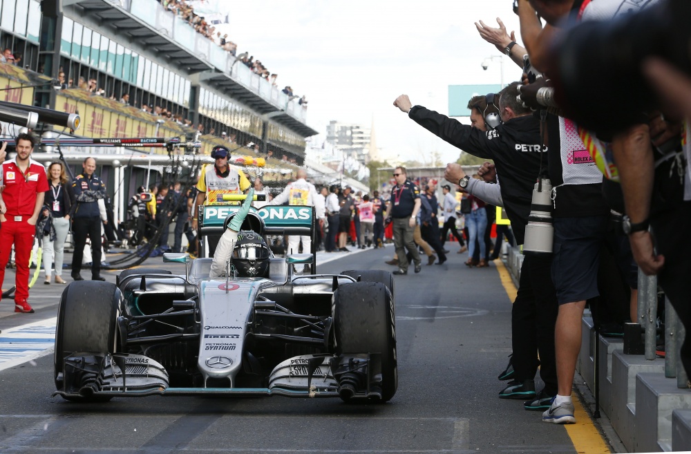 Photo: Formel 1, 2016, Melbourne, Rosberg