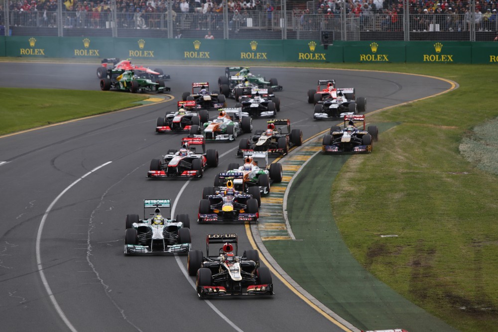 Photo: Formel 1, 2013, Melbourne, Start