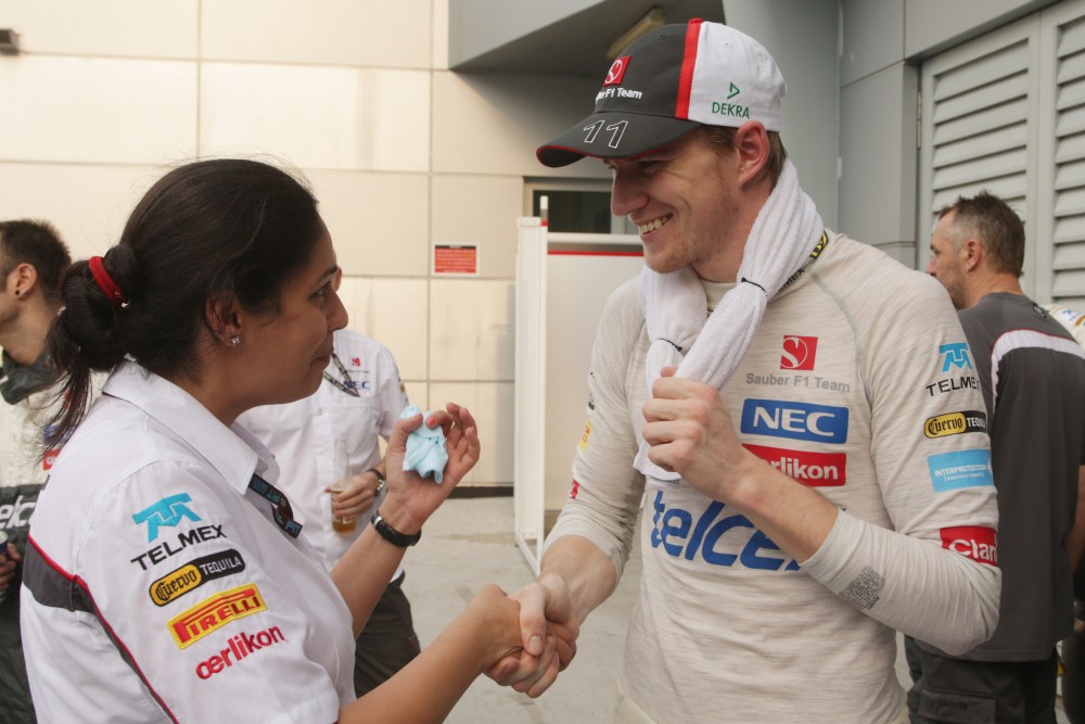 Photo: Formel 1, 2013, Malaysia, Hülkenberg, Sauber