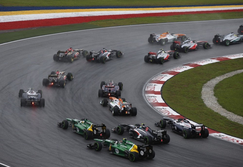 Photo: Formel 1, 2013, Malaysia, Start