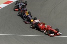 Photo: Formel 1, 2013, Bahrain, Massa, Webber