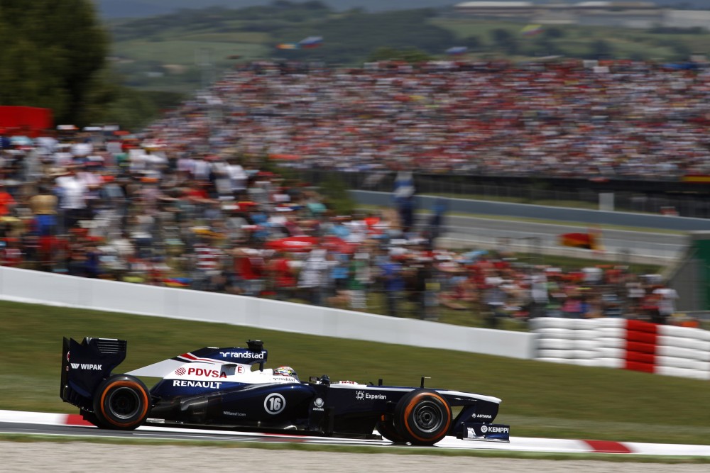 Photo: Formel 1, 2013, Barcelona, Maldonado