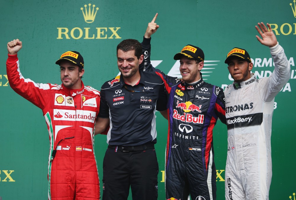 Photo: Formel 1, 2013, Kanada, Podium