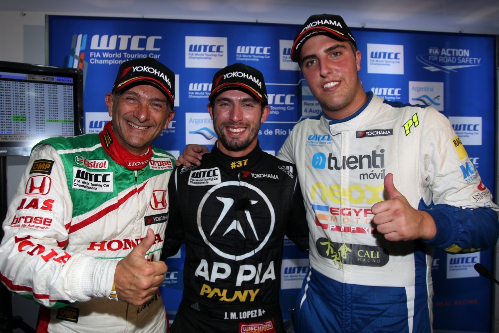 Photo: WTCC, 2013, Argentina, Podium
