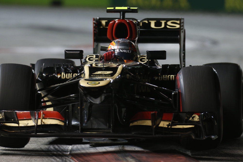 Photo: Formel 1, 2013, Singapur, Grosjean