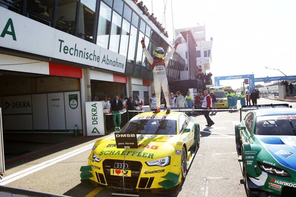 Photo: DTM, 2013, Zandvoort, Rockenfeller, Titel