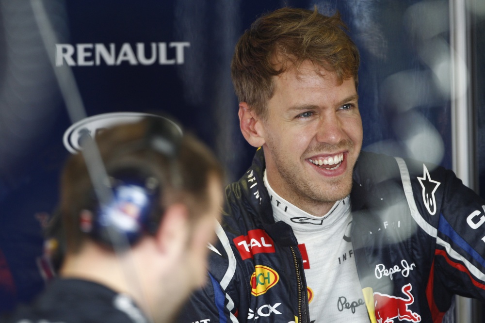 Photo: Formel 1, 2013, Japan, Vettel