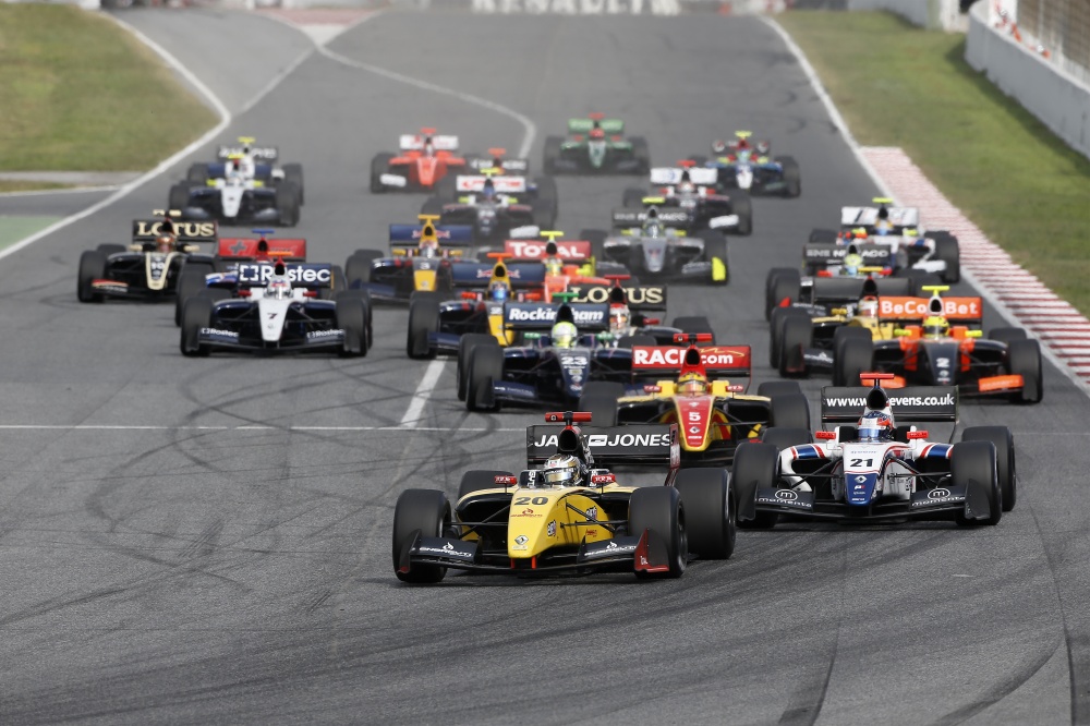 Photo: Renault Worldseries, 2013, Barcelona, Start1