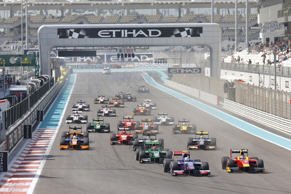 Photo: GP2, 2013, AbuDhabi, Start1