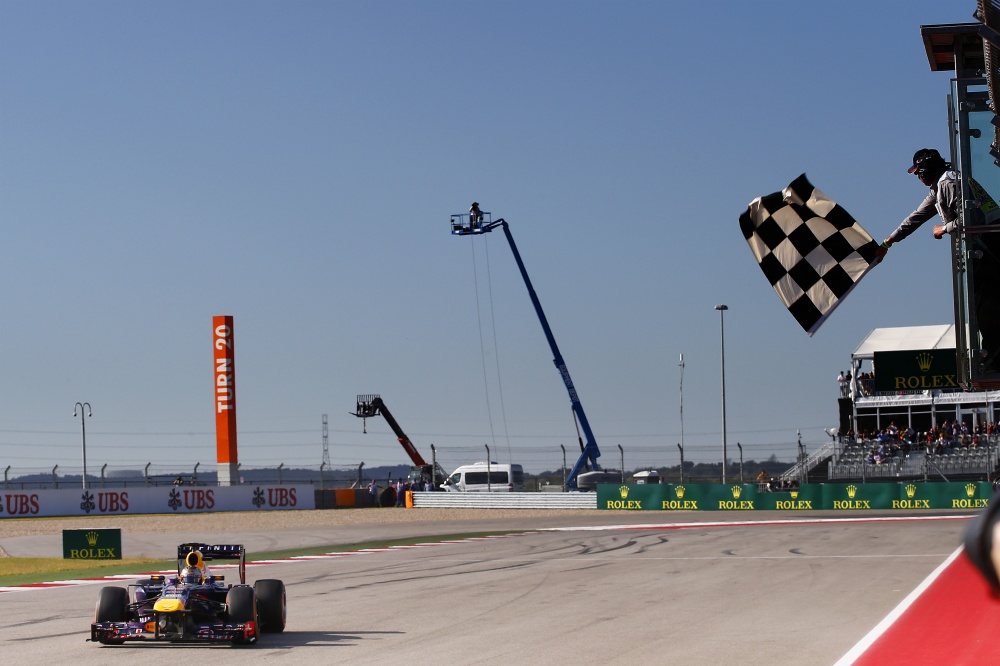 Photo: Formel 1, 2013, Austin, Vettel