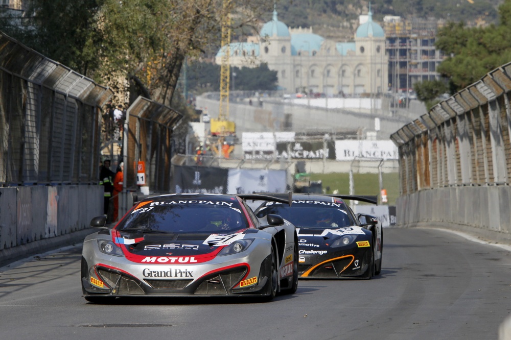 Photo: FIA GT, 2013, Baku, Hexis, Boutsen