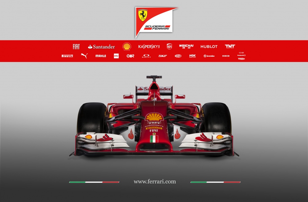 Photo: Formel 1, 2014, Ferrari, front