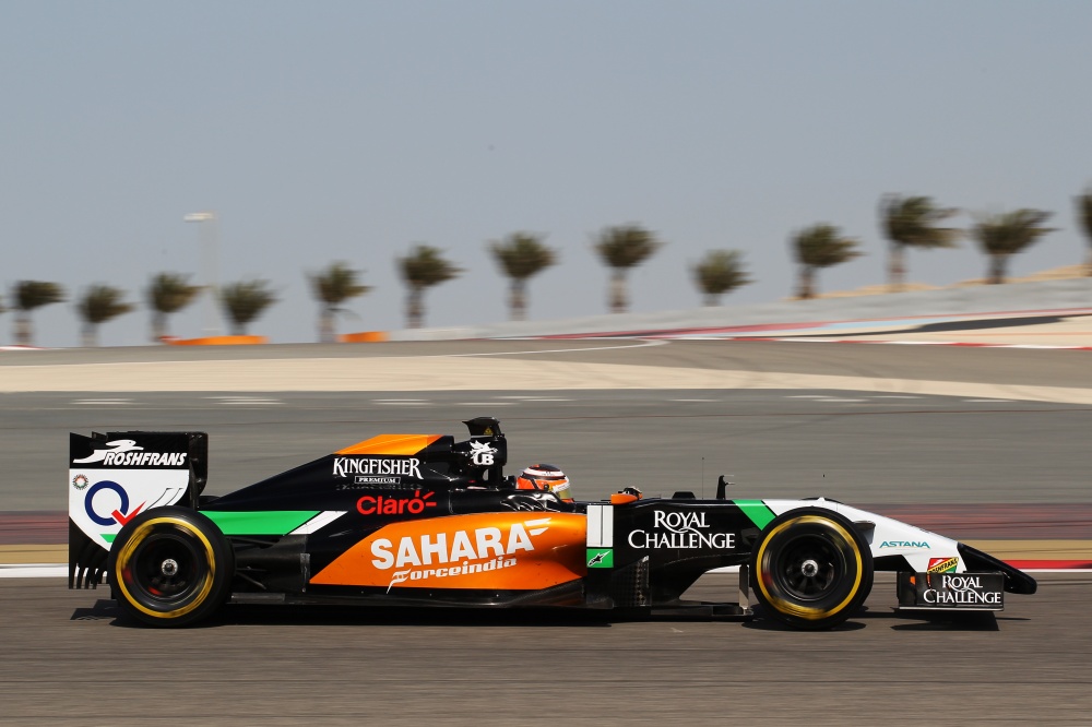 Photo: Formel 1, 2014, Test, Bahrain, Force India