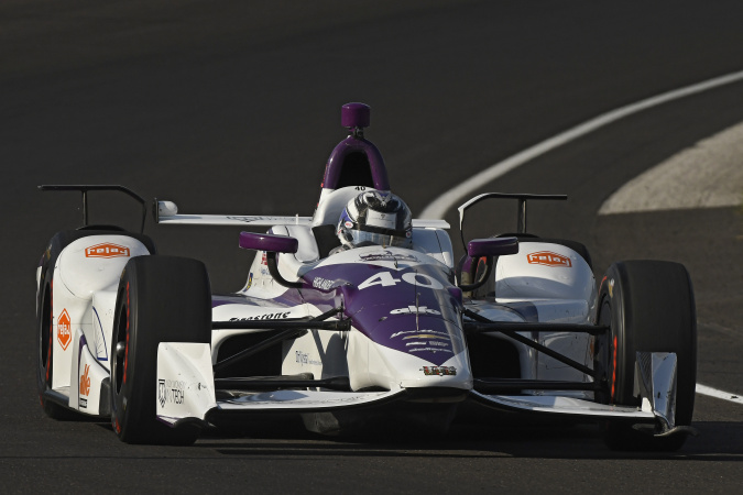 Photo: Zach Veach - A.J. Foyt Enterprises - Dallara DW12 (MAk) - Chevrolet