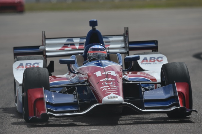 Photo: Takuma Sato - A.J. Foyt Enterprises - Dallara DW12 (MAk) - Honda