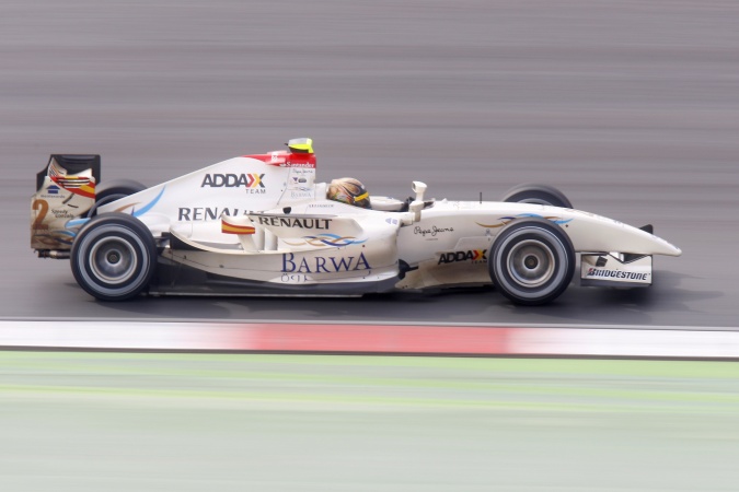 Photo: Davide Valsecchi - Addax Team - Dallara GP2/08 - Renault